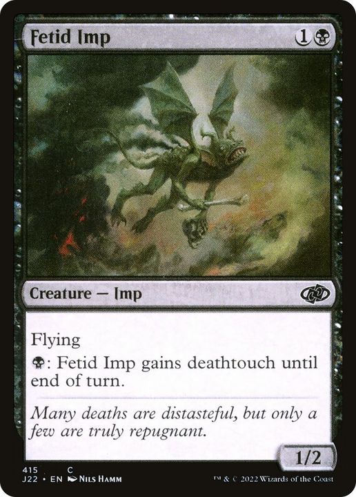 Fetid Imp in the group Magic the Gathering / Types / Colors / Black at Proxyprinters.com (56233)