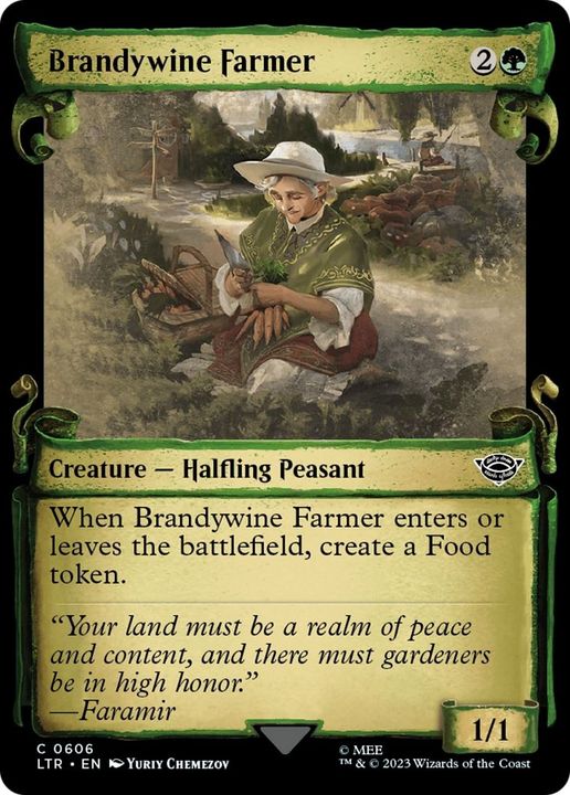 Brandywine Farmer in the group Magic the Gathering / Sets / The Lord of the Rings: Tales of Middle-earth at Proxyprinters.com (56238)