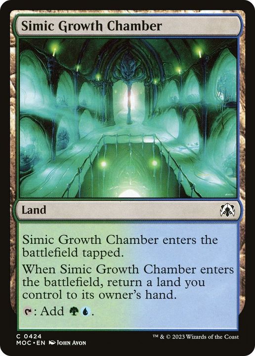 Simic Growth Chamber in the group Magic the Gathering / Types / Colors / Colorless at Proxyprinters.com (56265)