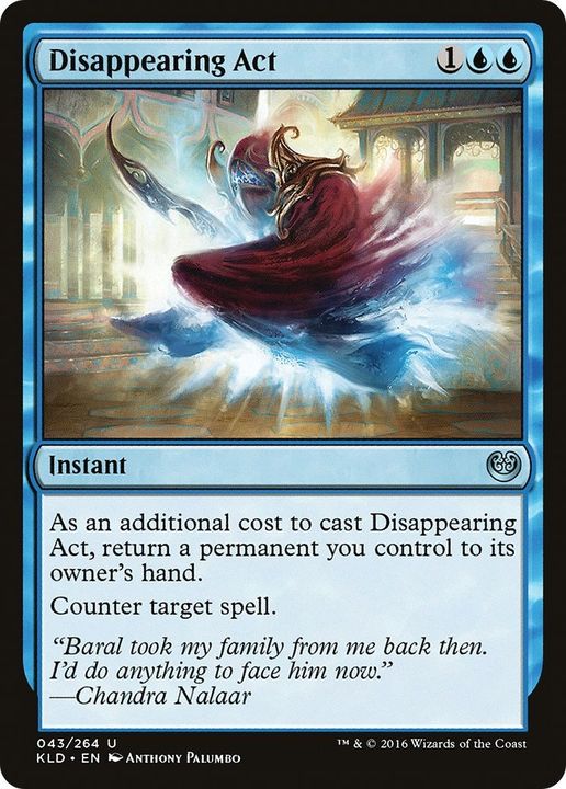 Disappearing Act in the group Magic the Gathering / Sets / Kaladesh at Proxyprinters.com (56266)