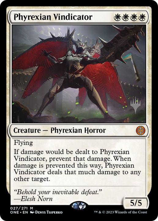 Phyrexian Vindicator in the group Magic the Gathering / Types / Colors / White at Proxyprinters.com (56268)