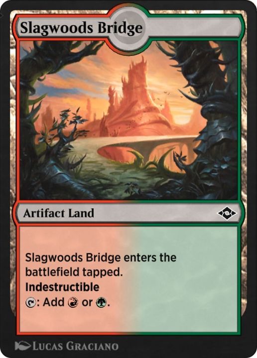 Slagwoods Bridge in the group Magic the Gathering / Types / Colors / Colorless at Proxyprinters.com (56294)