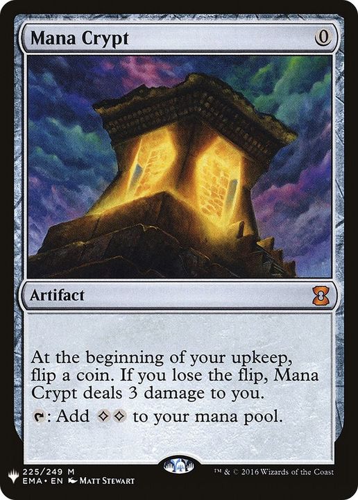 Mana Crypt in the group Magic the Gathering / Sets / The List at Proxyprinters.com (56306)