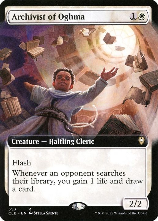 Archivist of Oghma in the group Magic the Gathering / Types / Colors / White at Proxyprinters.com (56316)