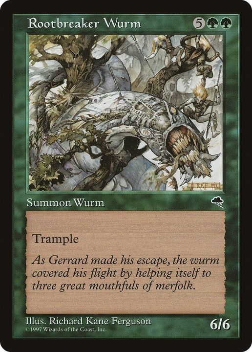 Rootbreaker Wurm in the group Magic the Gathering / Types / Colors / Green at Proxyprinters.com (56318)