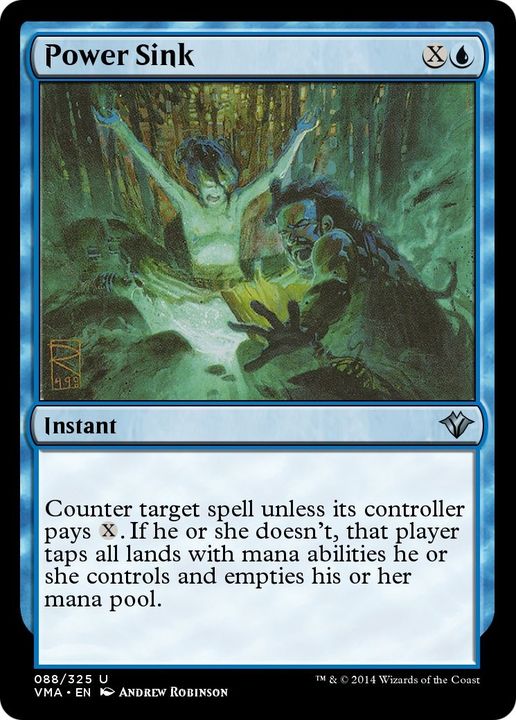 Power Sink in the group Magic the Gathering / Types / Colors / Blue at Proxyprinters.com (56328)