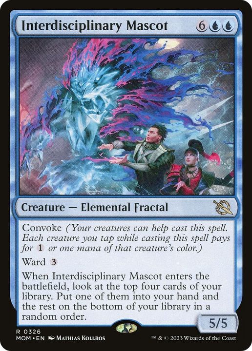 Interdisciplinary Mascot in the group Magic the Gathering / Types / Colors / Blue at Proxyprinters.com (5633)