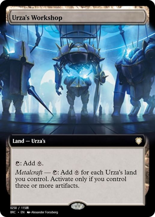 Urza's Workshop in the group Magic the Gathering / Types / Colors / Colorless at Proxyprinters.com (56340)