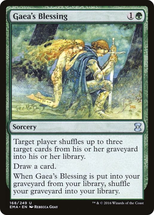 Gaea's Blessing in the group Magic the Gathering / Types / Colors / Green at Proxyprinters.com (56361)