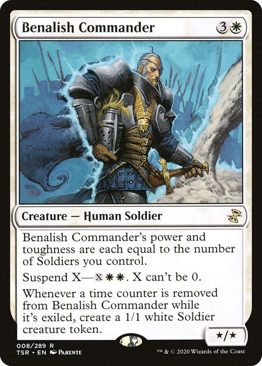 Benalish Commander in the group Magic the Gathering / Types / Creatures / Human at Proxyprinters.com (56373)