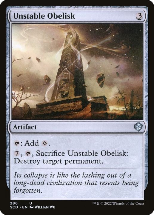 Unstable Obelisk in the group Advanced search at Proxyprinters.com (56393)