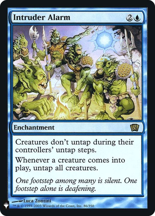 Intruder Alarm in the group Magic the Gathering / Sets / The List at Proxyprinters.com (56415)