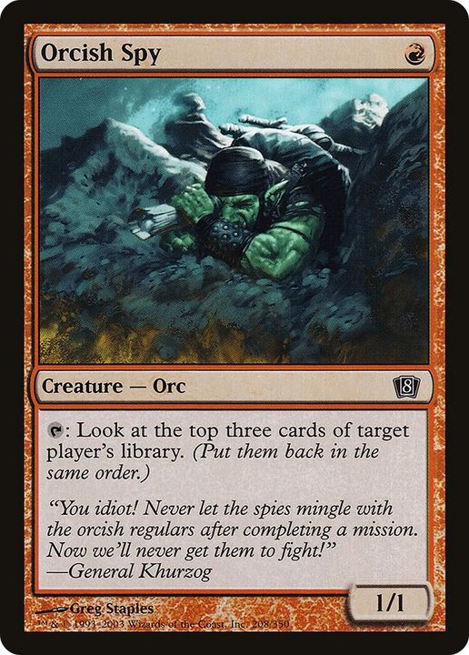 Orcish Spy in the group Magic the Gathering / Sets / Eighth Edition at Proxyprinters.com (56421)