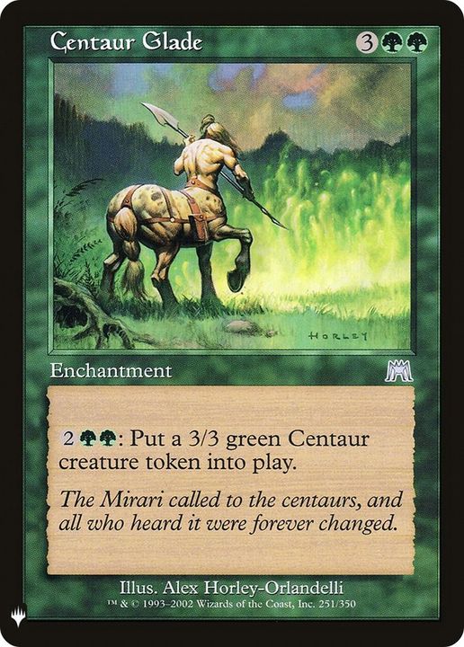 Centaur Glade in the group Magic the Gathering / Types / Enchantment / Enchantment at Proxyprinters.com (56447)