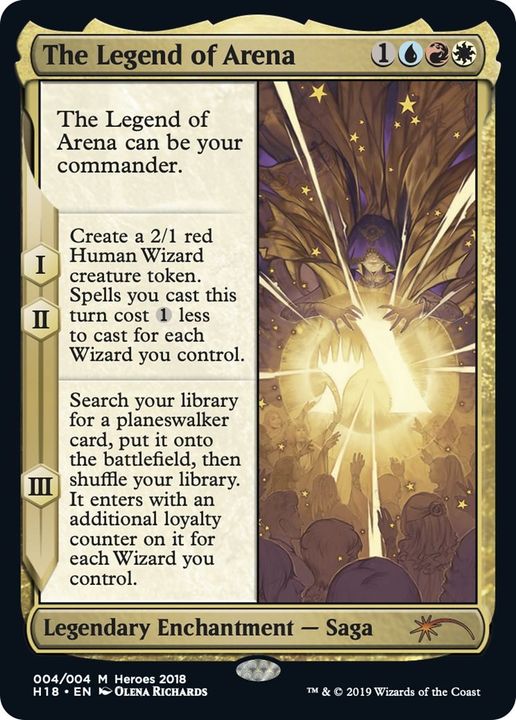 The Legend of Arena in the group Magic the Gathering / Types / Enchantment / Legendary Enchantment at Proxyprinters.com (56448)