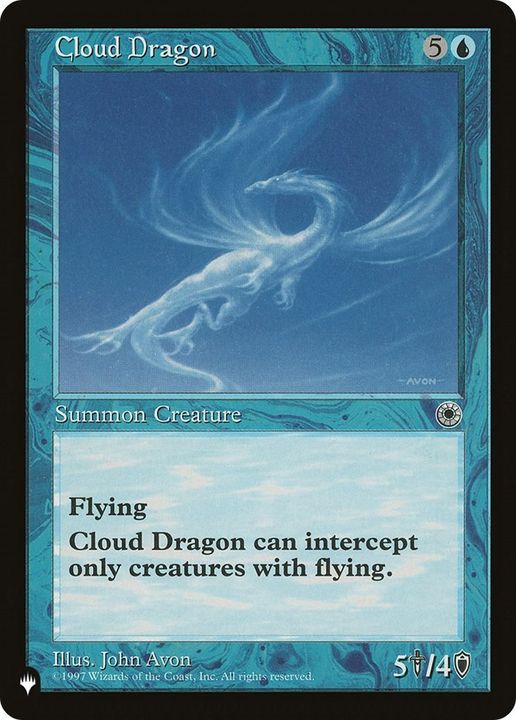 Cloud Dragon in the group Magic the Gathering / Sets / The List at Proxyprinters.com (56481)