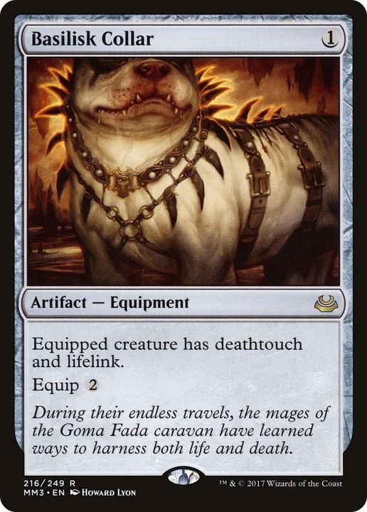 Basilisk Collar in the group Magic the Gathering / Types / Artifacts / Artifact at Proxyprinters.com (56487)