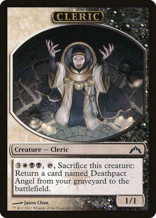 Cleric in the group Magic the Gathering / Types / Colors / Multicolors / B, W at Proxyprinters.com (56507)