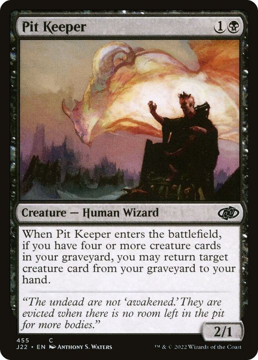 Pit Keeper in the group Magic the Gathering / Types / Creatures / Wizard at Proxyprinters.com (5651)