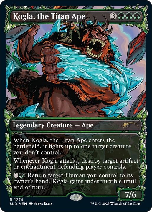 Kogla, the Titan Ape in the group Magic the Gathering / Types / Colors / Green at Proxyprinters.com (56525)