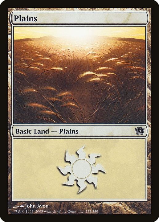 Plains in the group Magic the Gathering / Sets / Ninth Edition at Proxyprinters.com (56540)