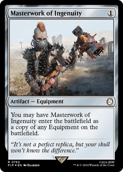 Masterwork of Ingenuity in the group Magic the Gathering / Sets / Fallout at Proxyprinters.com (56541)