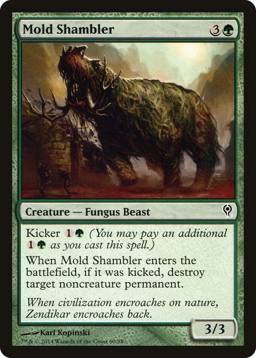 Mold Shambler in the group Magic the Gathering / Types / Colors / Green at Proxyprinters.com (56544)