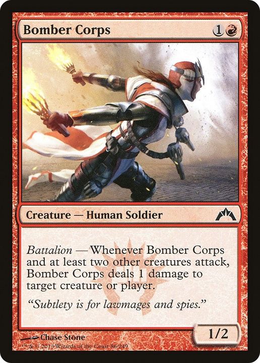 Bomber Corps in the group Magic the Gathering / Sets / Global Series Jiang Yanggu & Mu Yanling at Proxyprinters.com (56548)