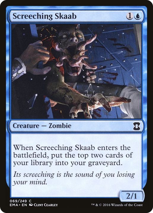 Screeching Skaab in the group Magic the Gathering / Types / Creatures / Zombie at Proxyprinters.com (5656)