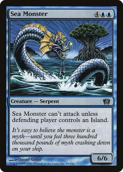 Sea Monster in the group Magic the Gathering / Types / Colors / Blue at Proxyprinters.com (56561)