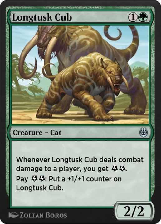 Longtusk Cub in the group Magic the Gathering / Types / Colors / Green at Proxyprinters.com (56567)