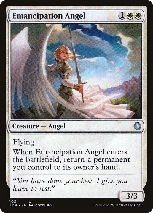 Emancipation Angel in the group Magic the Gathering / Types / Colors / White at Proxyprinters.com (56574)