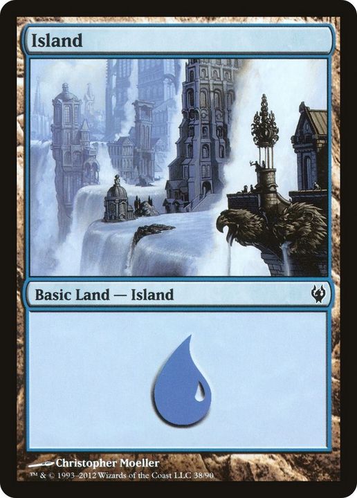 Island in the group Magic the Gathering / Types / Land / Island at Proxyprinters.com (5658)