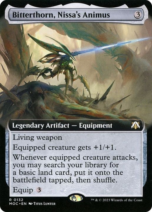 Bitterthorn, Nissa's Animus in the group Magic the Gathering / Types / Artifacts / Legendary Artifact at Proxyprinters.com (56590)