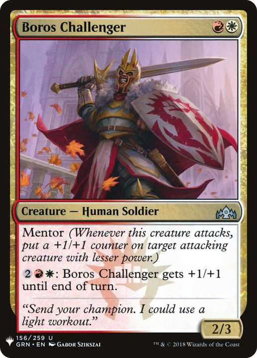 Boros Challenger in the group Magic the Gathering / Sets / The List at Proxyprinters.com (56592)