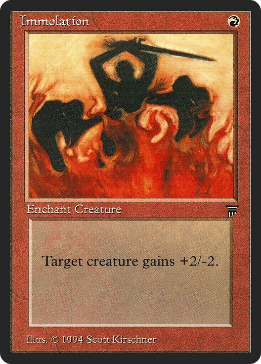 Immolation in the group Magic the Gathering / Types / Colors / Red at Proxyprinters.com (56595)