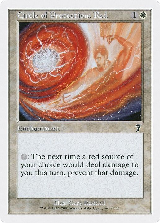 Circle of Protection: Red in the group Magic the Gathering / Sets / Seventh Edition at Proxyprinters.com (56615)