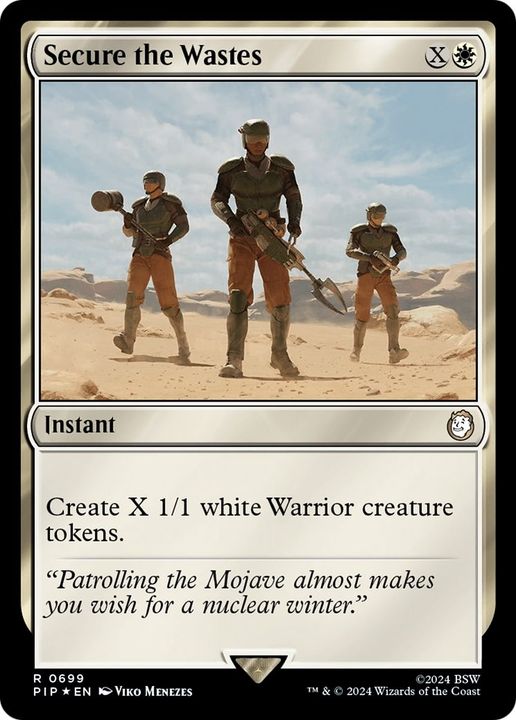 Secure the Wastes in the group Magic the Gathering / Types / Colors / White at Proxyprinters.com (56620)