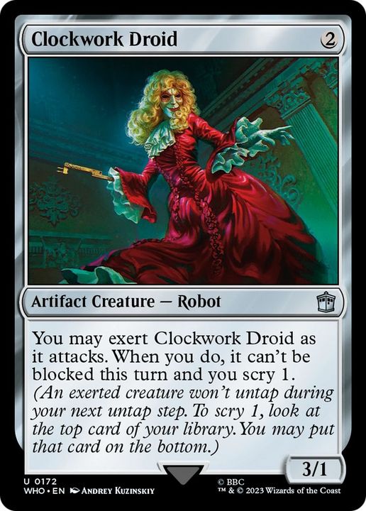 Clockwork Droid in the group Magic the Gathering / Types / Colors / Colorless at Proxyprinters.com (56626)