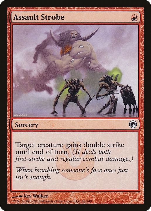 Assault Strobe in the group Magic the Gathering / Types / Colors / Red at Proxyprinters.com (56629)