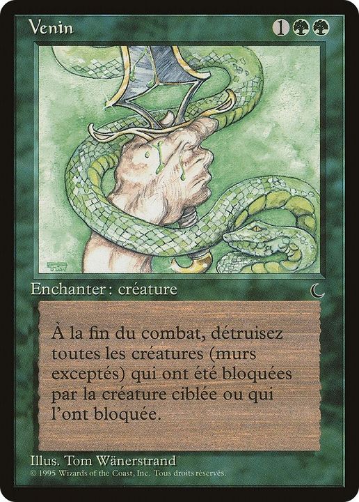 Venom in the group Magic the Gathering / Types / Colors / Green at Proxyprinters.com (56630)