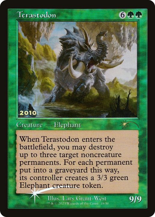 Terastodon in the group Magic the Gathering / Types / Colors / Green at Proxyprinters.com (56631)