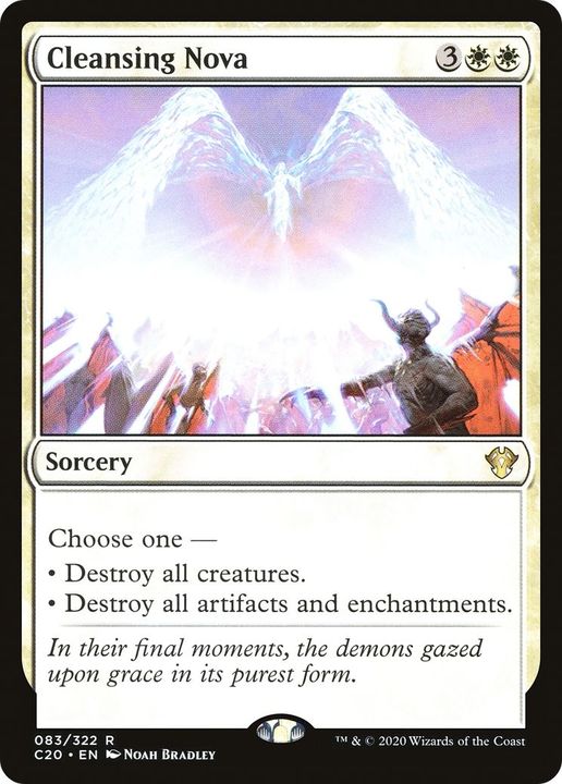 Cleansing Nova in the group Magic the Gathering / Types / Colors / White at Proxyprinters.com (56643)