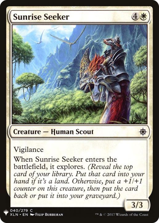 Sunrise Seeker in the group Magic the Gathering / Sets / The List at Proxyprinters.com (5666)