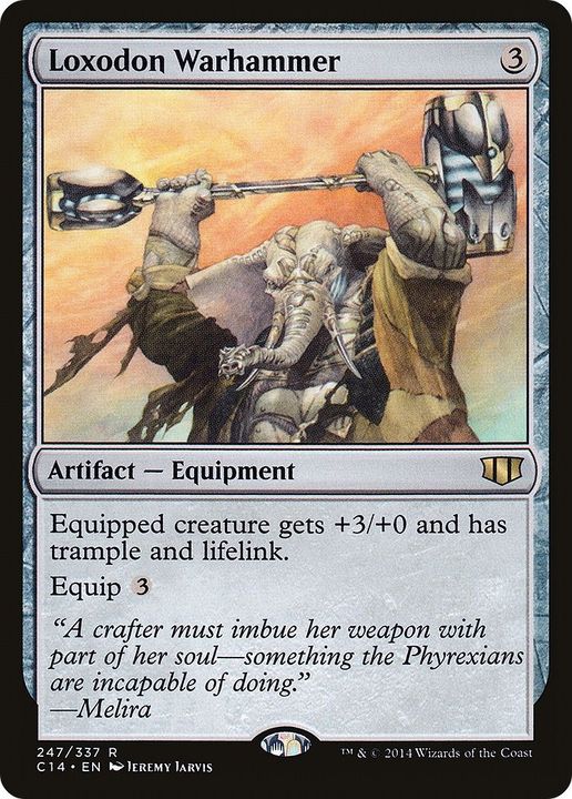 Loxodon Warhammer in the group Magic the Gathering / Sets / Commander 2014 at Proxyprinters.com (56660)