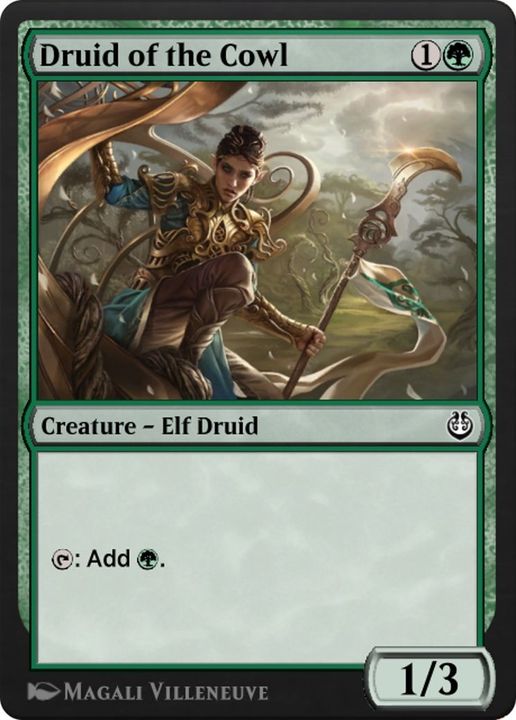 Druid of the Cowl in the group Magic the Gathering / Types / Creatures / Elf at Proxyprinters.com (56665)