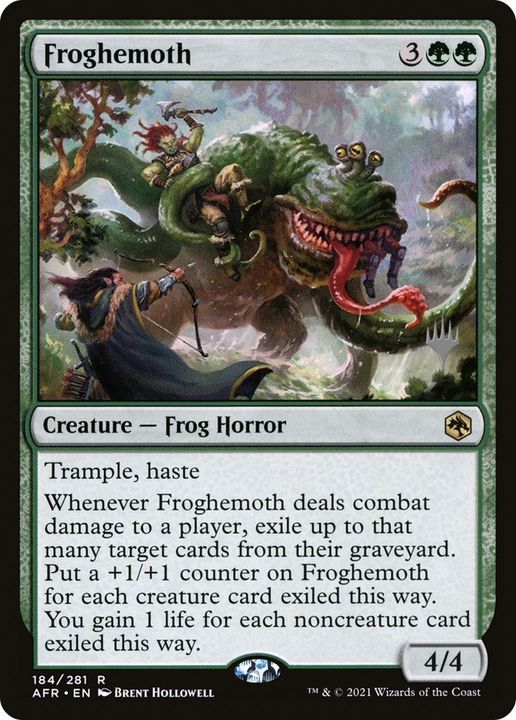 Froghemoth in the group Magic the Gathering / Types / Colors / Green at Proxyprinters.com (5668)