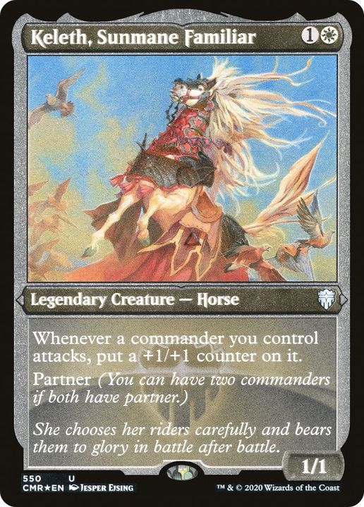 Keleth, Sunmane Familiar in the group Magic the Gathering / Types / Colors / White at Proxyprinters.com (56701)