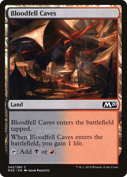 Bloodfell Caves in the group Magic the Gathering / Types / Colors / Colorless at Proxyprinters.com (56704)