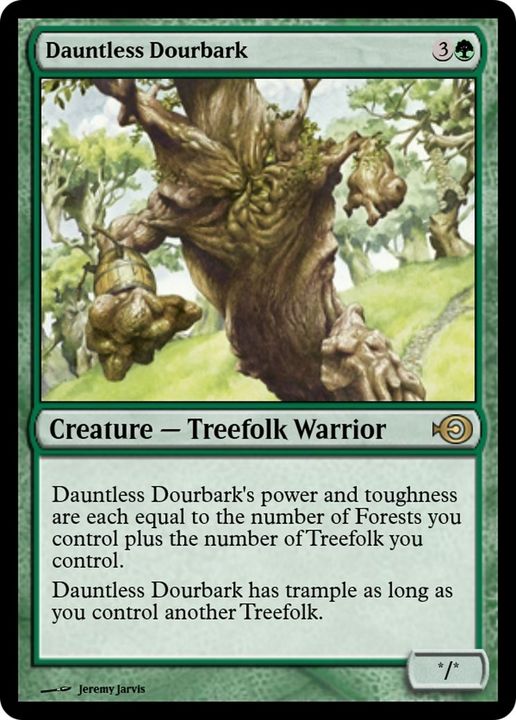 Dauntless Dourbark in the group Magic the Gathering / Types / Creatures / Warrior at Proxyprinters.com (56731)